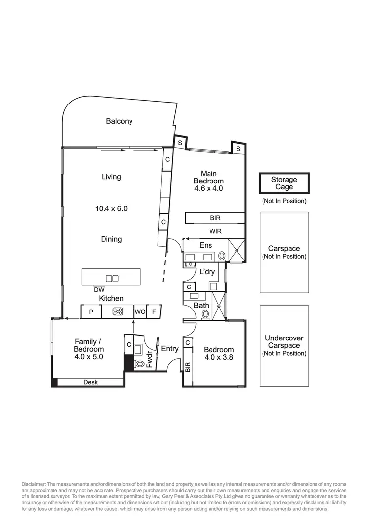Floorplan of Homely apartment listing, 3/249 Balaclava Road, Caulfield North VIC 3161
