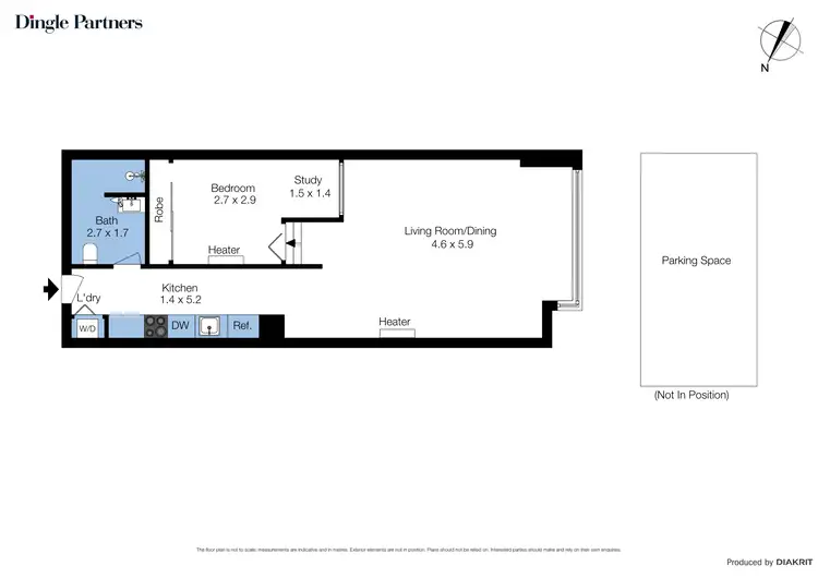 Floorplan of Homely apartment listing, 1108/31 Spring Street, Melbourne VIC 3000