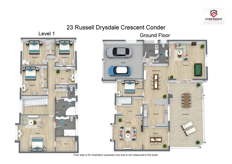 Floorplan of Homely house listing, 23 Russell Drysdale Crescent, Conder ACT 2906