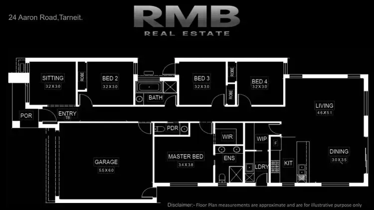 Floorplan of Homely house listing, 24 Aaron Road, Tarneit VIC 3029