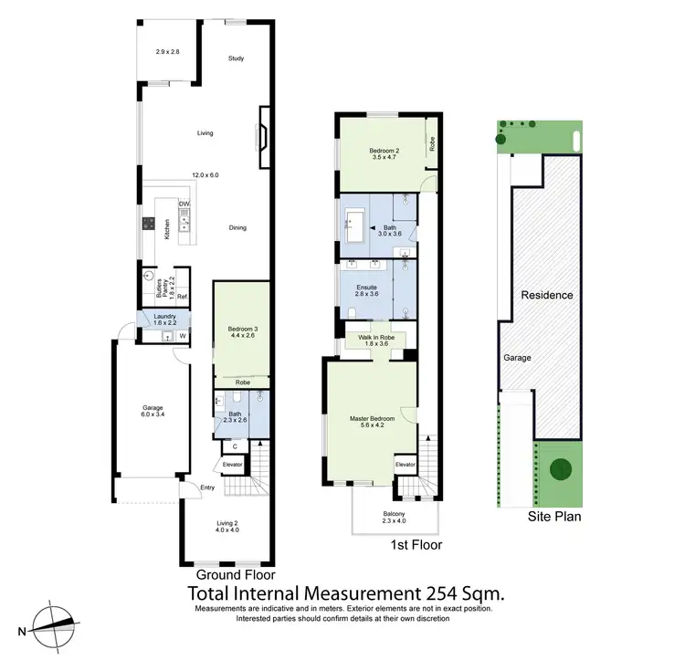 Floorplan of Homely townhouse listing, 126A Seventh Avenue, Altona North VIC 3025