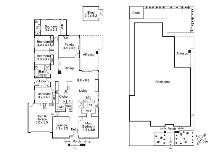 Floorplan of Homely house listing, 63 Monaco Circuit, Wollert VIC 3750