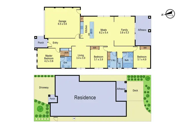 Floorplan of Homely house listing, 18 Applegum Drive, South Morang VIC 3752