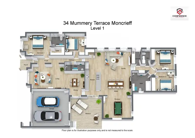 Floorplan of Homely house listing, 34 Mummery Terrace, Moncrieff ACT 2914