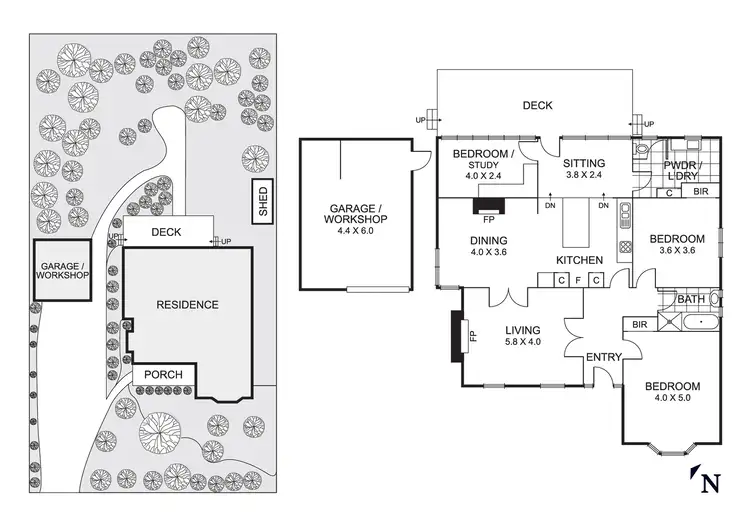 Floorplan of Homely house listing, 237 Como Parade East, Parkdale VIC 3195