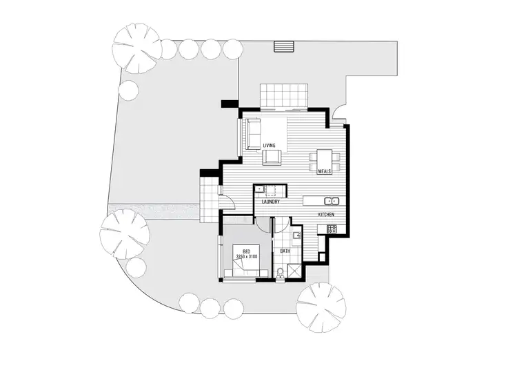 Floorplan of Homely apartment listing, 8/28 Bardia Street, Heidelberg West VIC 3081
