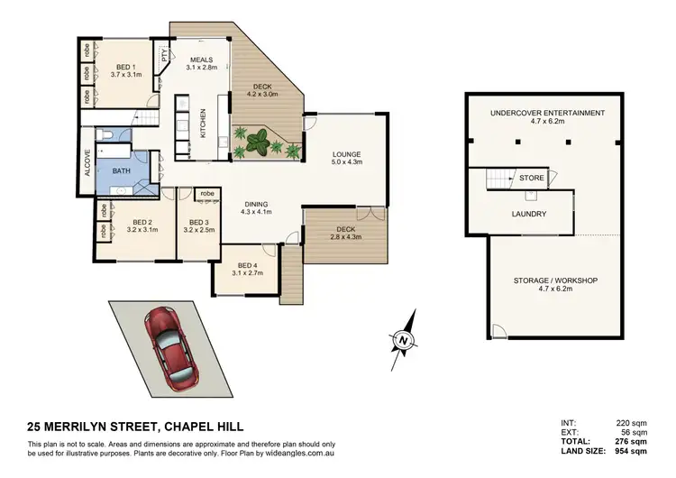 Floorplan of Homely house listing, 25 Merrilyn Street, Chapel Hill QLD 4069