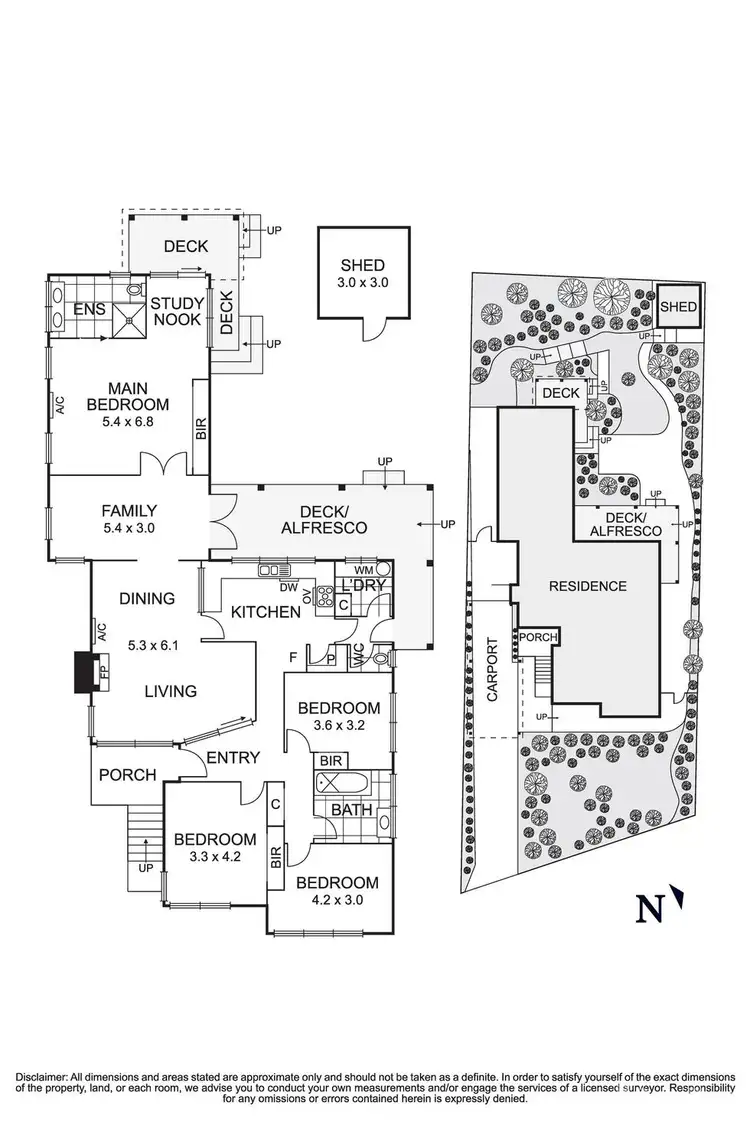 Floorplan of Homely house listing, 7 Grange Park Avenue, Doncaster VIC 3108