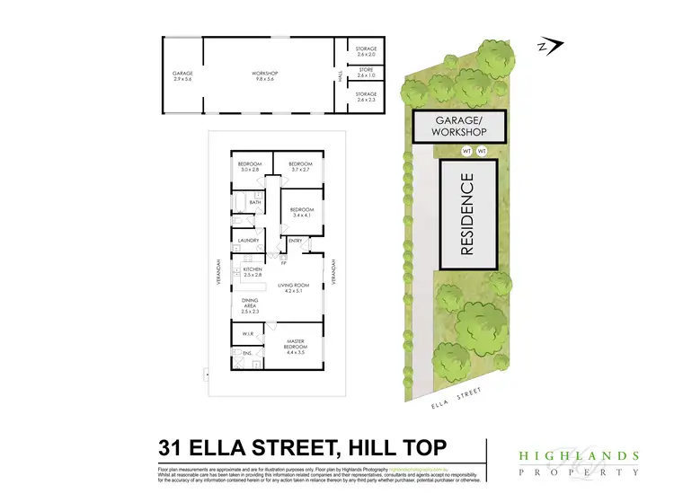 Floorplan of Homely house listing, 31 Ella Street, Hill Top NSW 2575