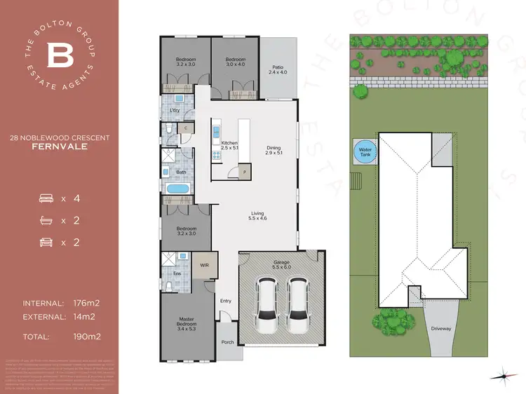 Floorplan of Homely house listing, 28 Noblewood Crescent, Fernvale QLD 4306