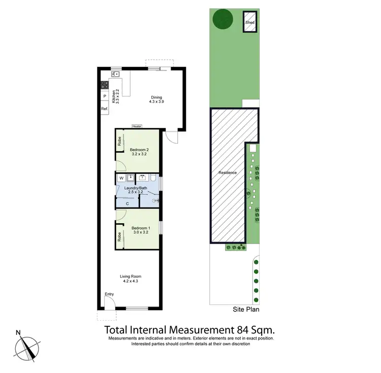 Floorplan of Homely house listing, 76C Norfolk Street, Maidstone VIC 3012