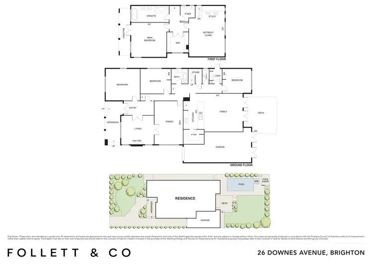 Floorplan of Homely house listing, 26 Downes Avenue, Brighton VIC 3186