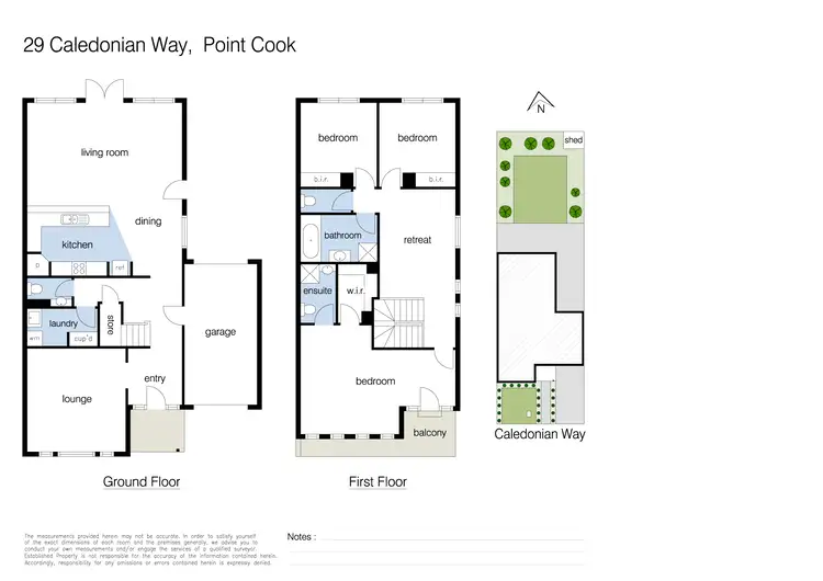 Floorplan of Homely house listing, 29 Caledonian Way, Point Cook VIC 3030