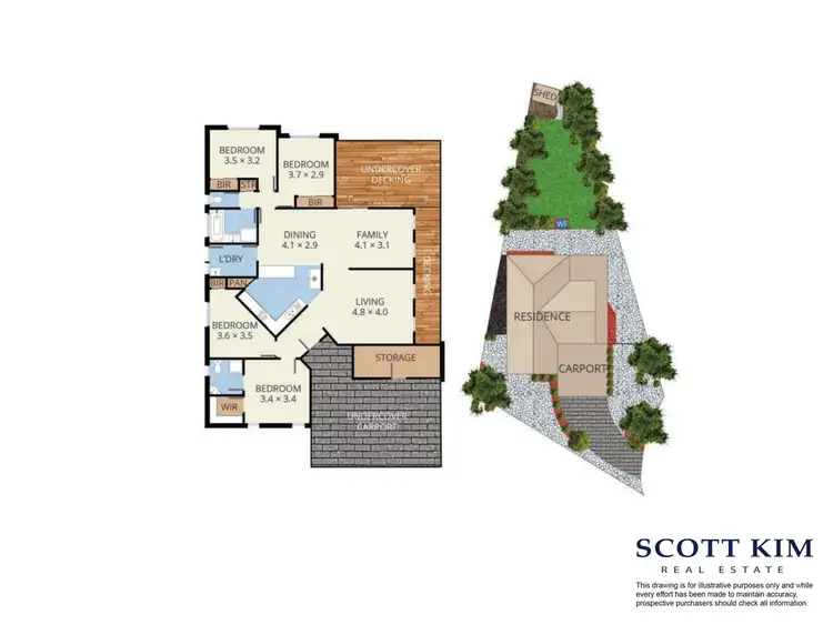 Floorplan of Homely house listing, 19 Beth Court, Hampton Park VIC 3976