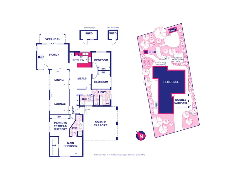 Floorplan of Homely house listing, 4 Blue Gum Court, Greensborough VIC 3088
