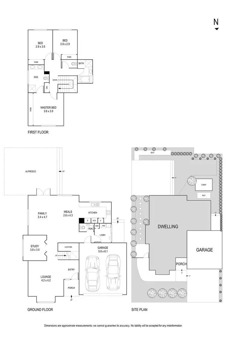 Floorplan of Homely house listing, 20 Cascades View, Yallambie VIC 3085