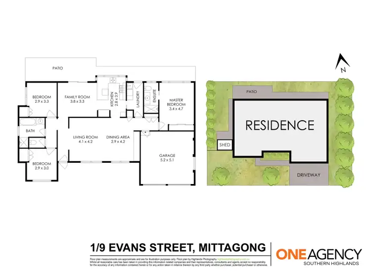 Floorplan of Homely unit listing, 1/9 Evans Street, Mittagong NSW 2575
