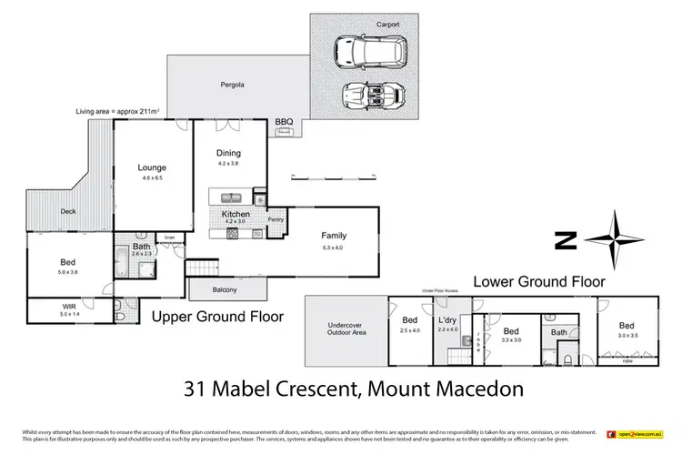 Floorplan of Homely house listing, 31 Mabel Crescent, Mount Macedon VIC 3441