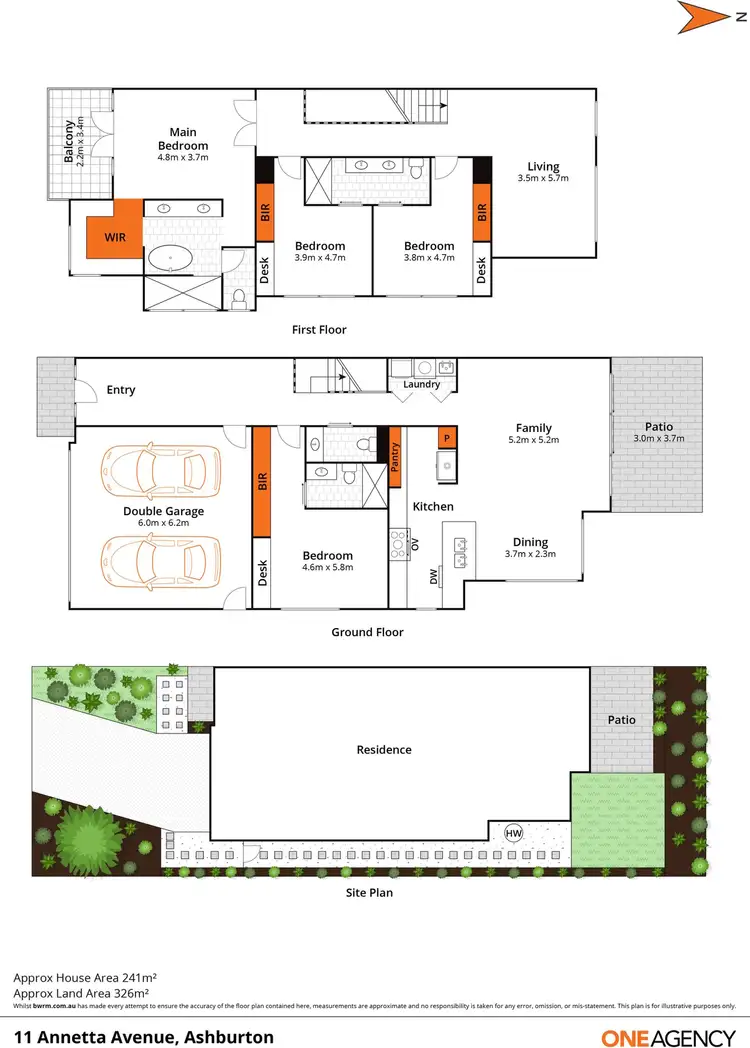 Floorplan of Homely house listing, 11 Annetta Avenue, Ashburton VIC 3147