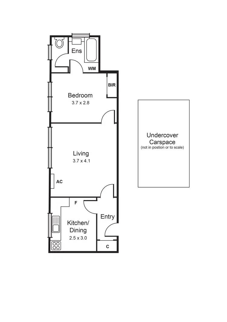 Floorplan of Homely apartment listing, 6/13 Holloway Street, Ormond VIC 3204