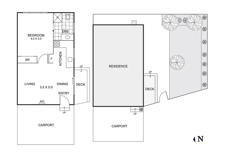 Floorplan of Homely unit listing, 2/11 Kelso Street, Mentone VIC 3194