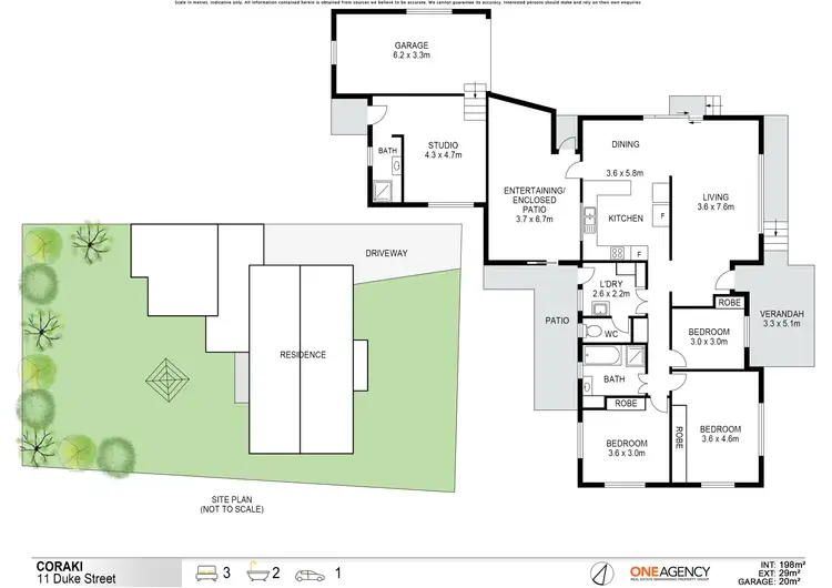 Floorplan of Homely house listing, 11-13 Duke Street, Coraki NSW 2471