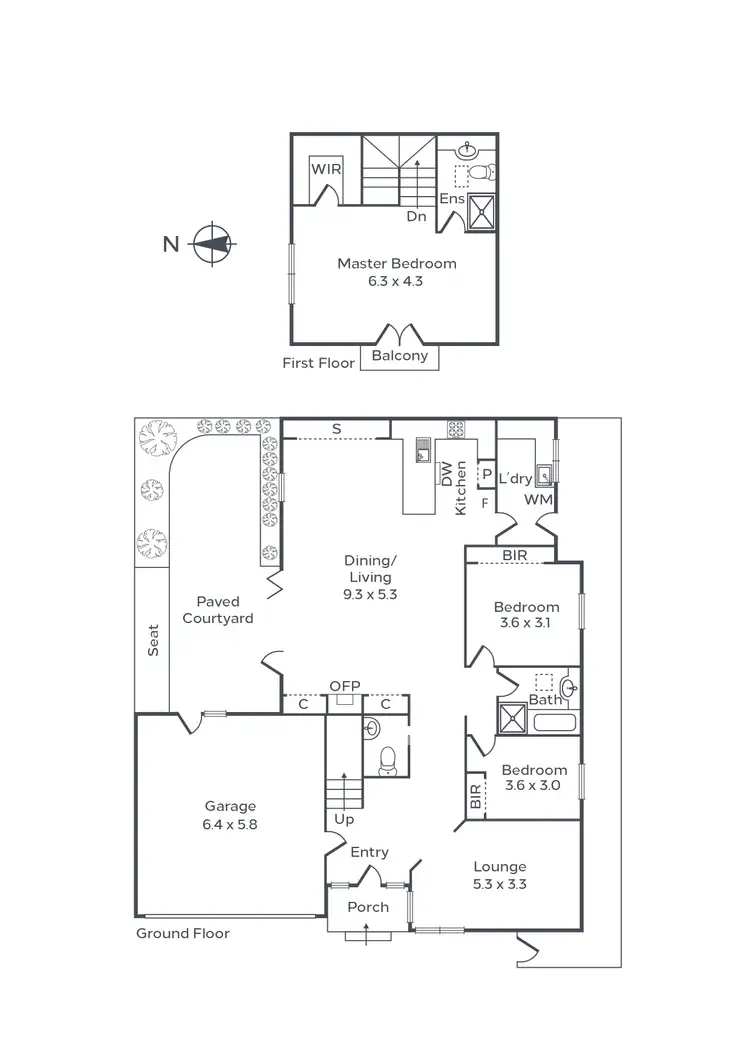 Floorplan of Homely house listing, 2/24 Willansby Avenue, Brighton VIC 3186