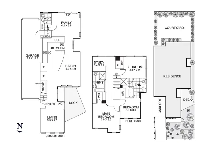 Floorplan of Homely house listing, 4 Hutchins Close, Mordialloc VIC 3195