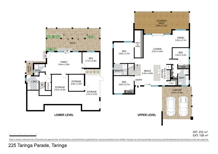 Floorplan of Homely house listing, 225 Taringa Parade, Taringa QLD 4068