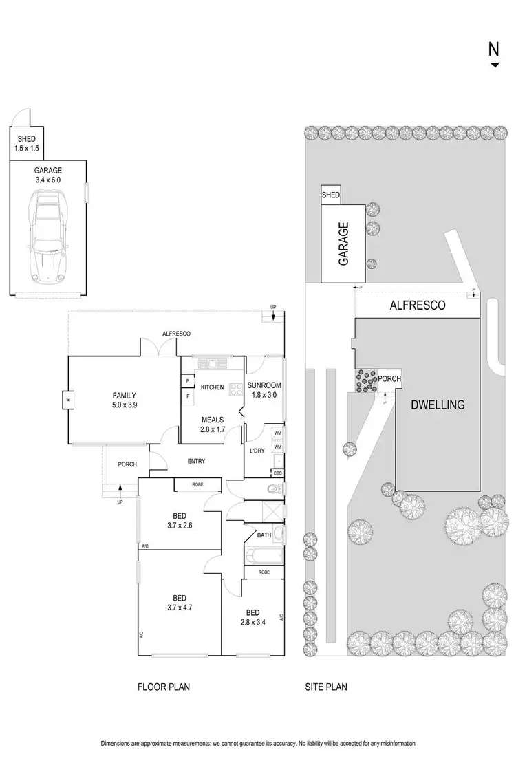 Floorplan of Homely house listing, 17 Arthur Street, Bundoora VIC 3083