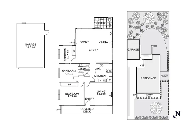 Floorplan of Homely house listing, 6 Mount View Street, Aspendale VIC 3195