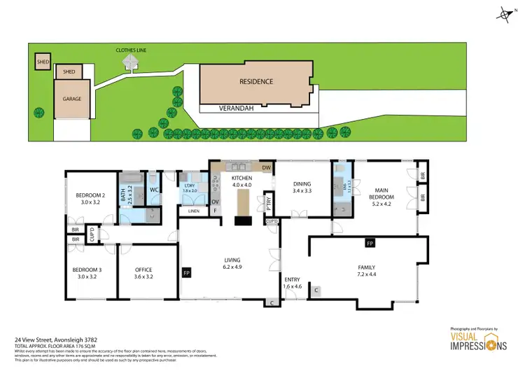 Floorplan of Homely house listing, 24 View Street, Avonsleigh VIC 3782