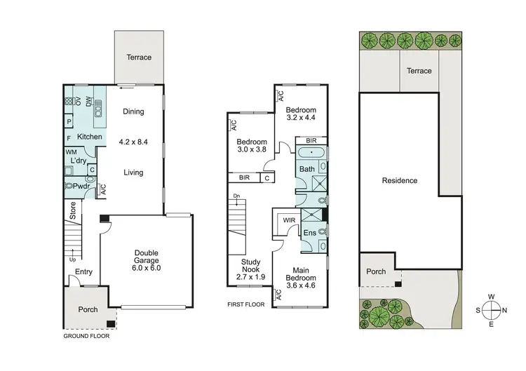 Floorplan of Homely house listing, 117 Spriggs Drive, Croydon VIC 3136