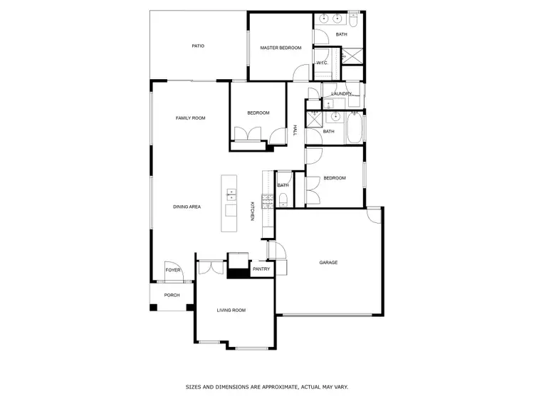 Floorplan of Homely house listing, 58 Hartigan Street, Thurgoona NSW 2640