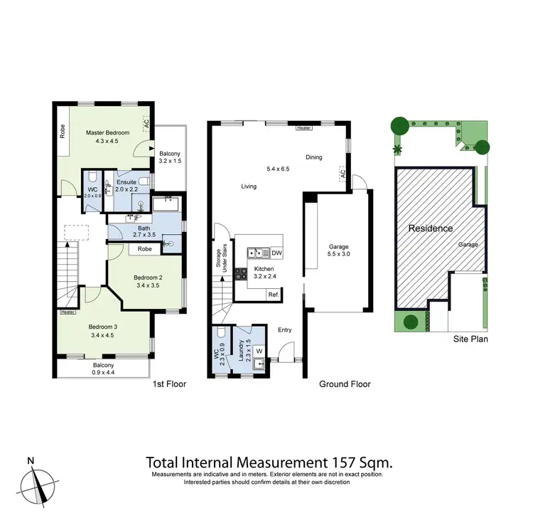 Floorplan of Homely house listing, 44 Albert Facey Street, Maidstone VIC 3012