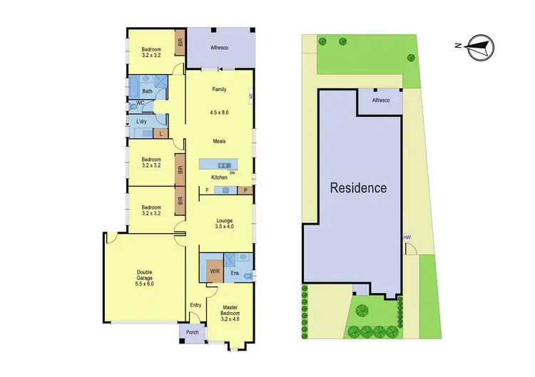 Floorplan of Homely house listing, 15 Shikra Place, Doreen VIC 3754