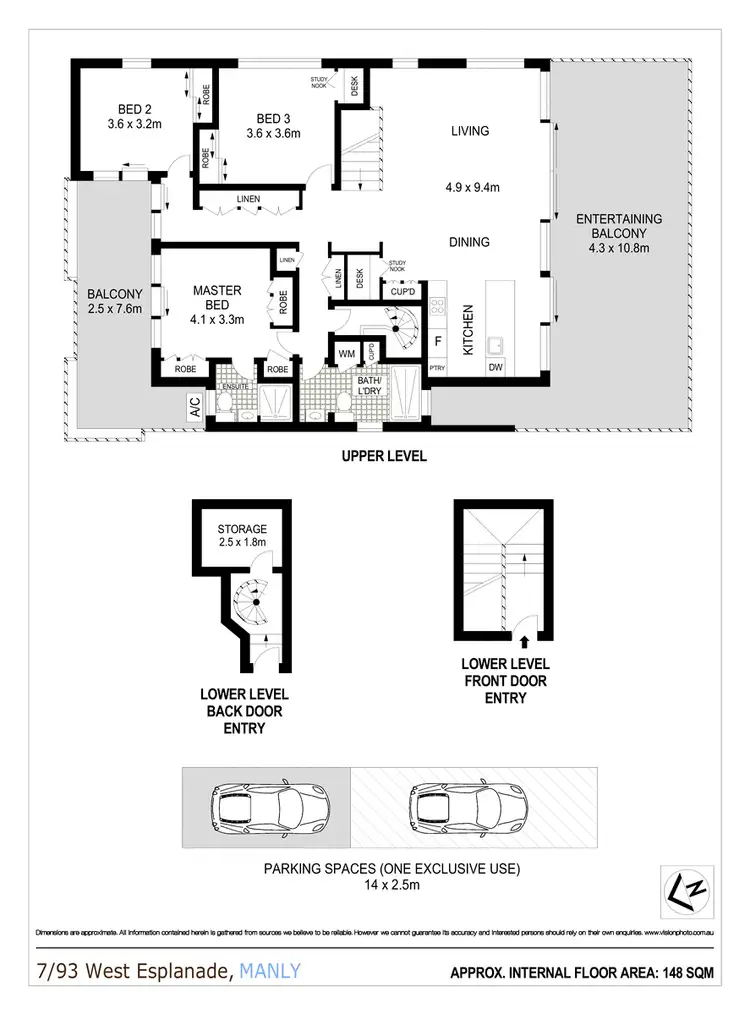 Floorplan of Homely apartment listing, 7/93 West Esplanade, Manly NSW 2095