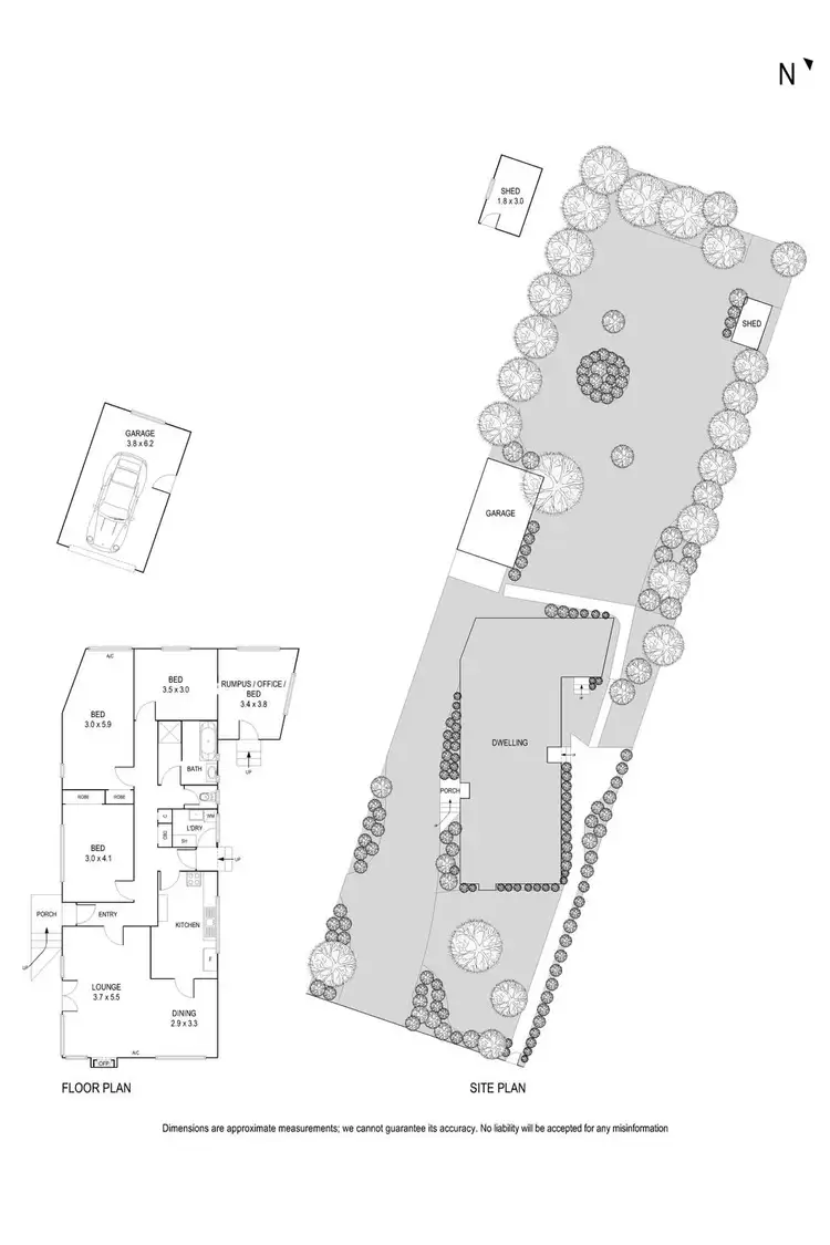 Floorplan of Homely house listing, 35 Pyalong Avenue, Rosanna VIC 3084