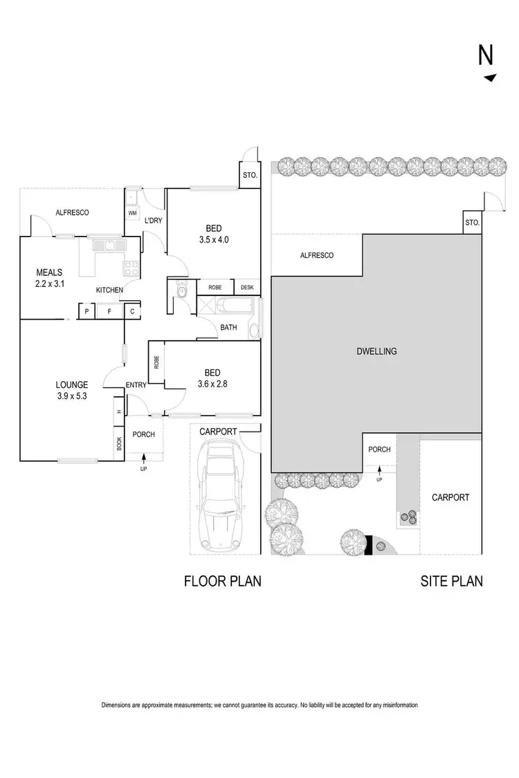 Floorplan of Homely unit listing, 4/25 Barnsbury Road, Deepdene VIC 3103