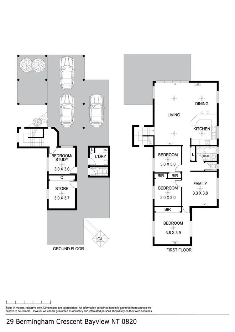 Floorplan of Homely house listing, 29 Bermingham Crescent, Bayview NT 820