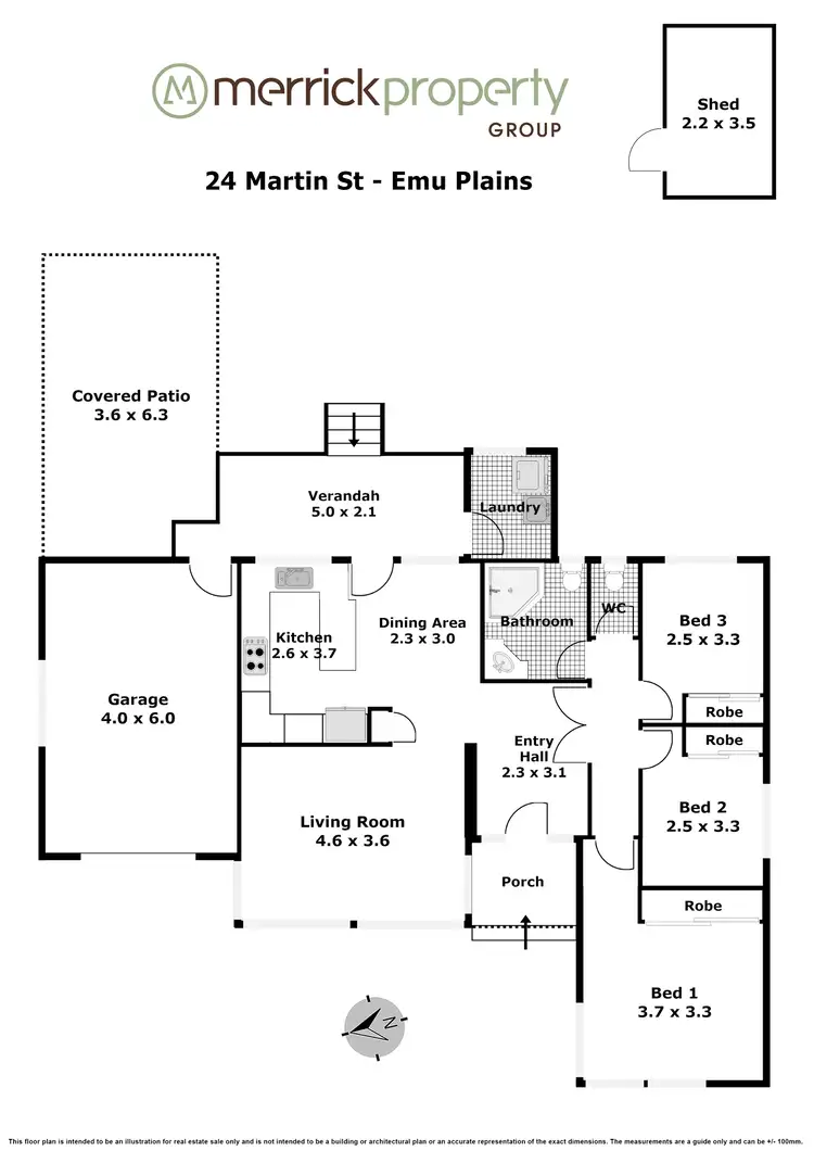 Floorplan of Homely house listing, 24 Martin Street, Emu Plains NSW 2750