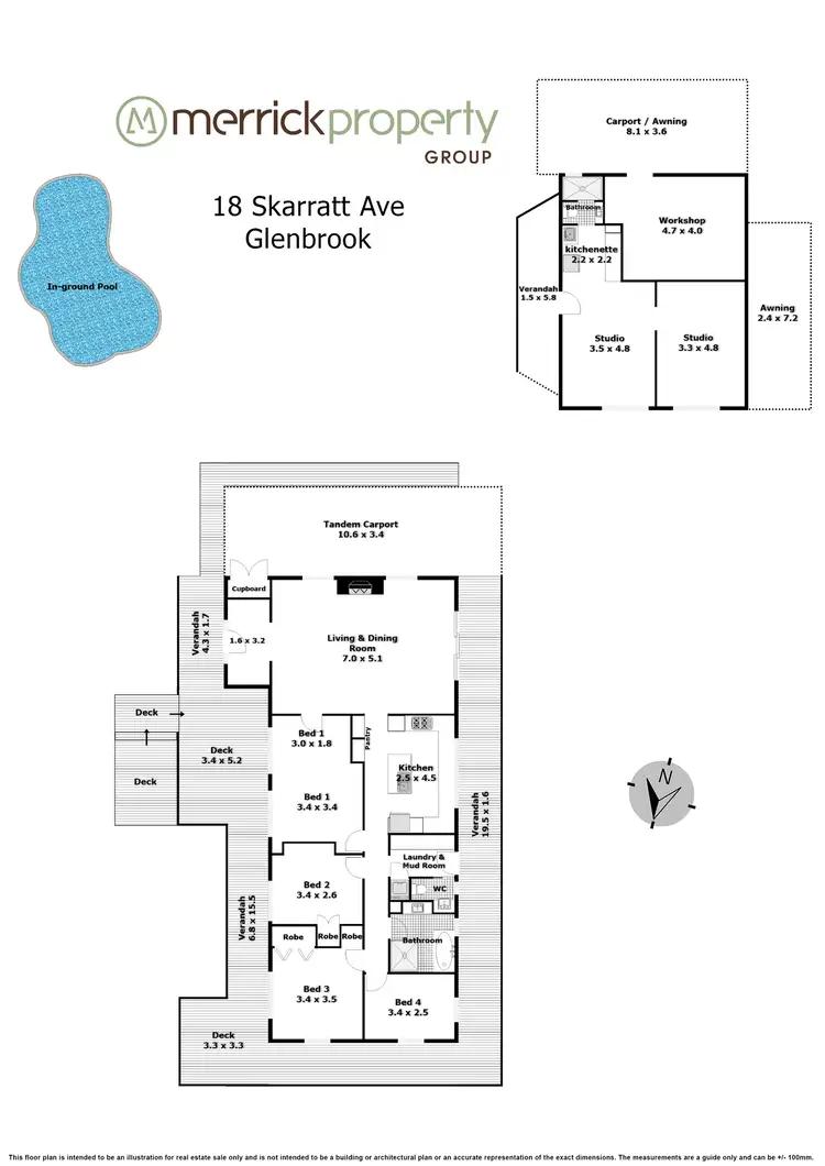 Floorplan of Homely house listing, 18 Skarratt Street, Glenbrook NSW 2773