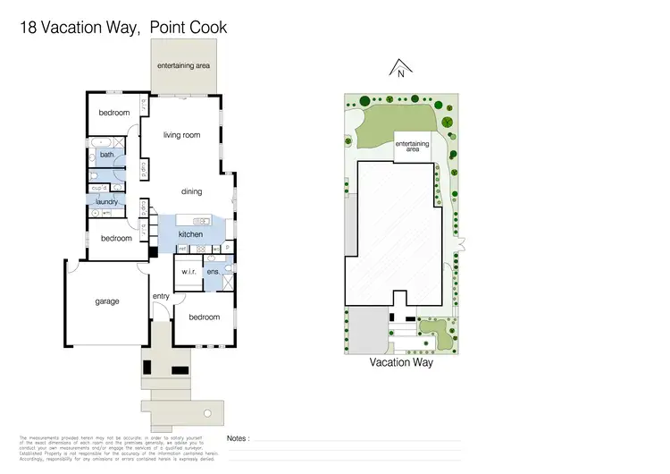 Floorplan of Homely house listing, 18 Vacation Way, Point Cook VIC 3030