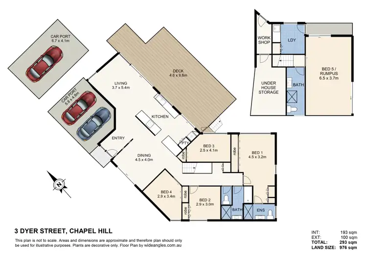 Floorplan of Homely house listing, 3 Dyer Street, Chapel Hill QLD 4069
