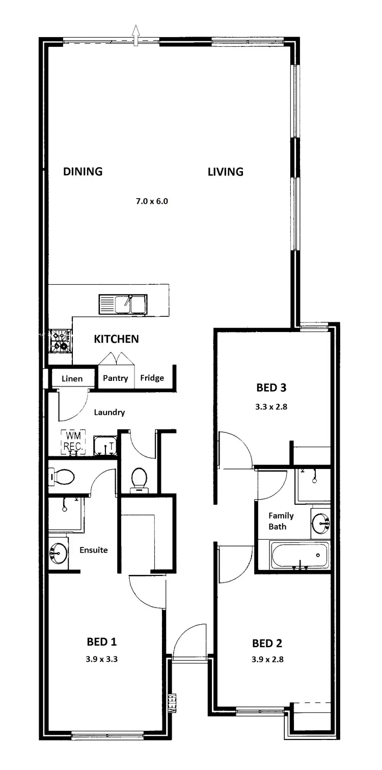 Floorplan of Homely house listing, 62 Paragon Loop, Dalyellup WA 6230