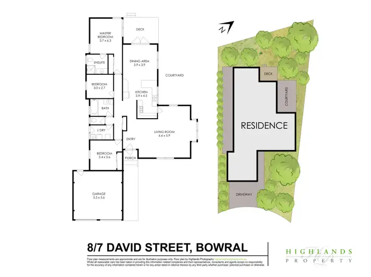 Floorplan of Homely villa listing, 8/7 David Street, Bowral NSW 2576