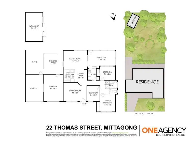 Floorplan of Homely house listing, 22 Thomas Street, Mittagong NSW 2575