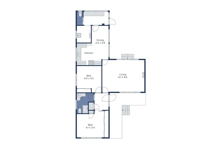 Floorplan of Homely house listing, 21 Eugenia Street, Nunawading VIC 3131