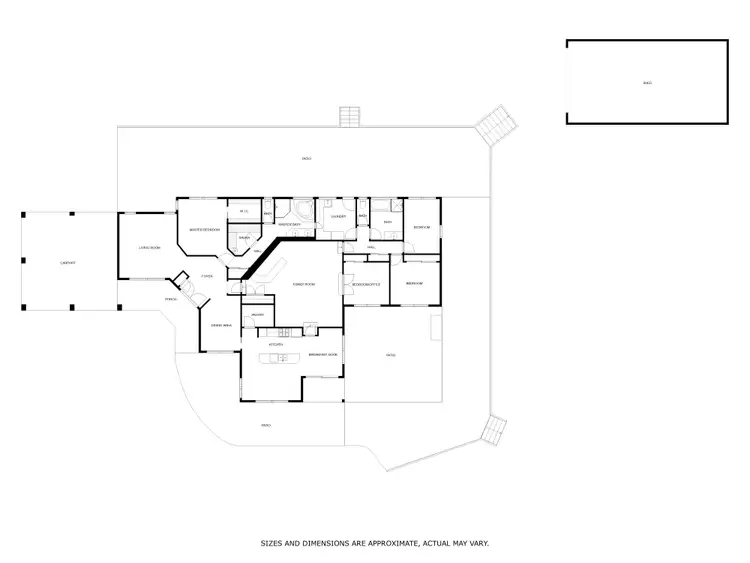 Floorplan of Homely house listing, 3 Mcgaffins Road, Wodonga VIC 3690