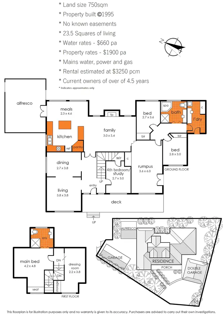 Floorplan of Homely house listing, 7 Swamp Gum Place, Somerville VIC 3912